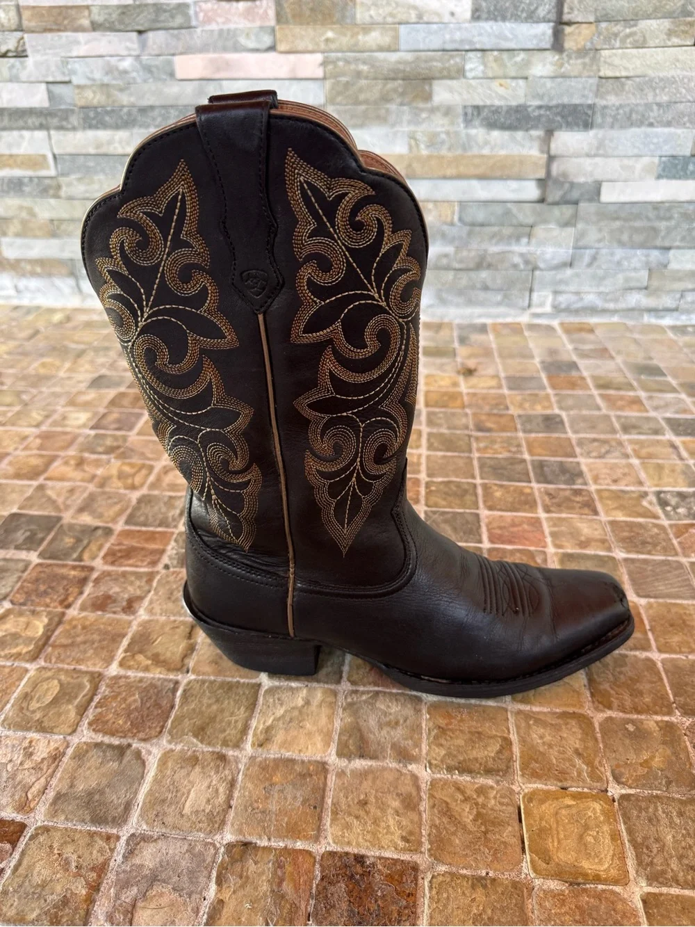 Black ariat boots